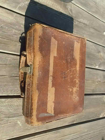 Photo of free Old leather letter writing case (St George BS5) #1