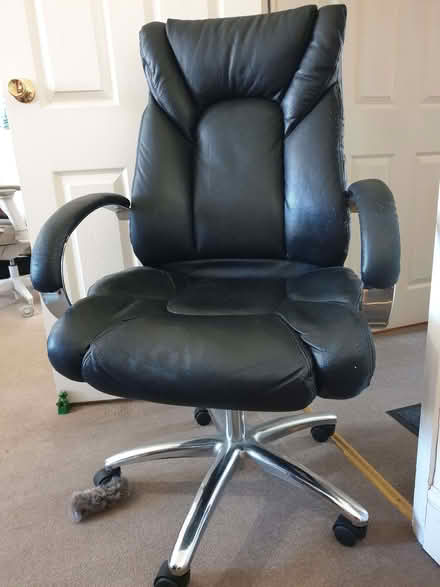 Photo of free Leather Office Chair (St Leonards TN38) #1