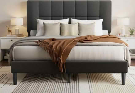 Photo of Queen or Full Size mattress & Frame (Birdland) #1