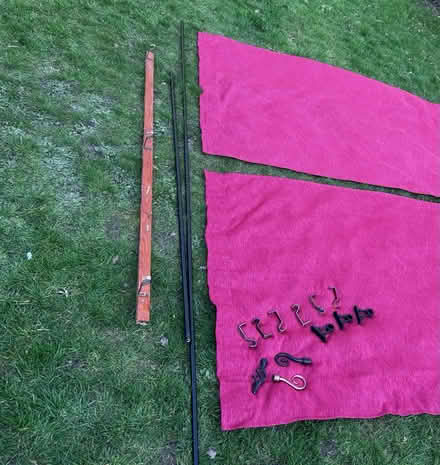 Photo of free Complete set for large red curtain (CT2) #4