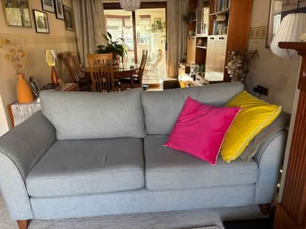 Photo of free Grey 3seater sofa (Millom LA18) #1