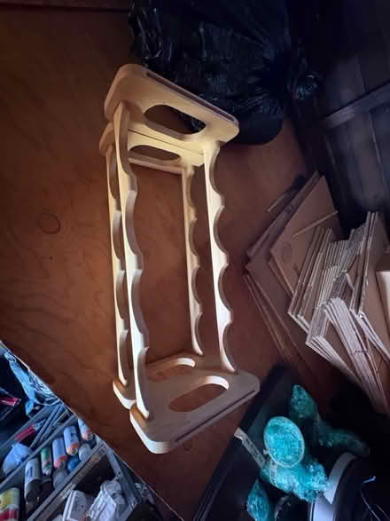 Photo of free Cute wine rack (stackable) (Highland Park/Eagle Rock) #3