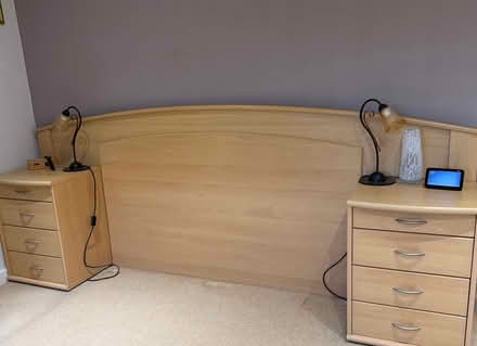 Photo of free King size headboard (Malpas , Newport - NP20) #1