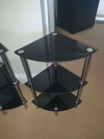 Photo of free Black glass side units (Charminster BH8) #1