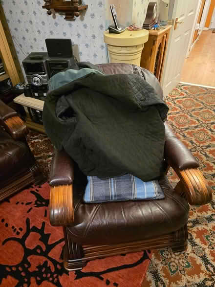 Photo of free Leather chairs (Mansfield NG19) #2