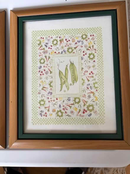 Photo of free Pair of Framed Kitchen Prints (Belmont, MA) #3