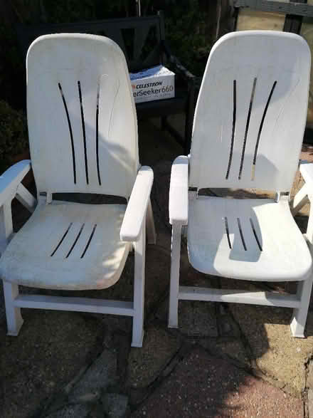 Photo of free Garden chairs (Langney BN23) #1