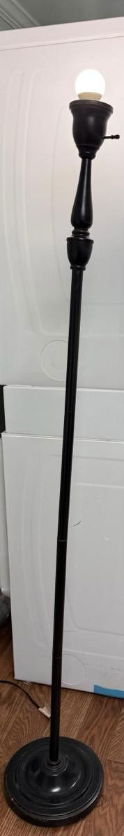 Photo of free Black metal floor lamp (Valencia Avenue, Sunnyvale) #1