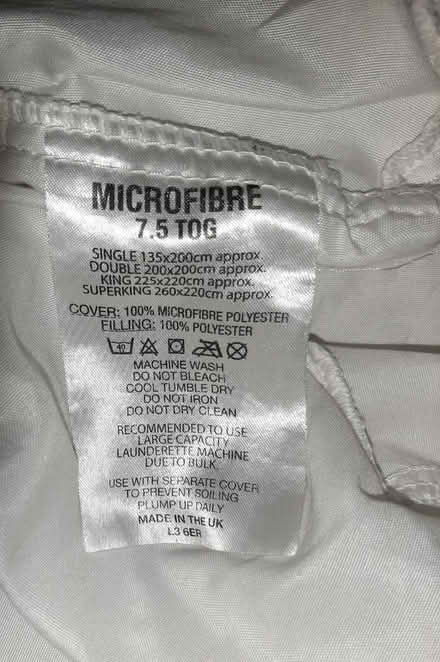 Photo of free Clean Double Duvet (Milton Ernest) #2