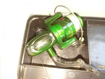 Photo of free Child's fishing box. (Chiswell Green AL2) #2