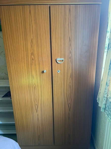 Photo of free 2 vintage wardrobes 1 tall bookcase (W4 2Ta) #3