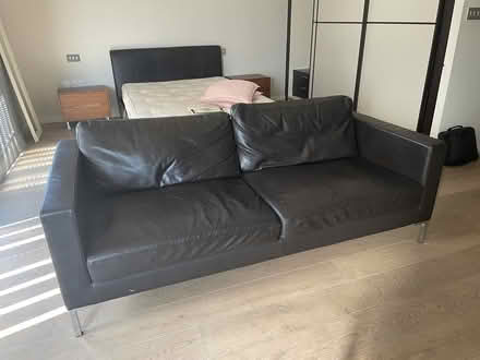 Photo of free Sofa, two-seater. (Barnsbury N7) #1