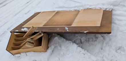 Photo of free Curb alert: 6ft hardwood tabletop (Carlingwood) #1