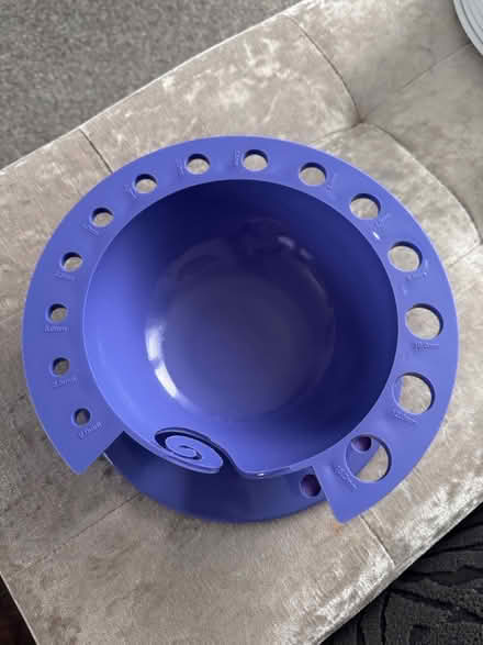 Photo of free Purple knitting bowl (NE5 Cowgate) #1