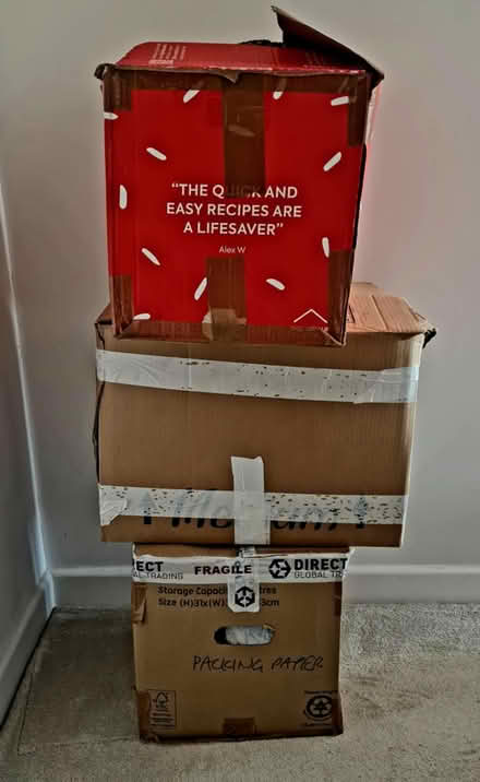 Photo of free 3 boxes of packing material (PO19) #1