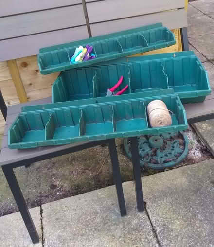 Photo of free Trio of storage caddys (Putnoe MK41) #1