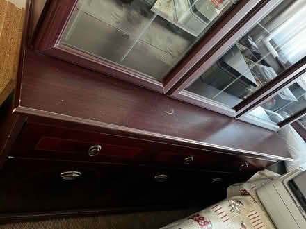 Photo of free Glass fronted Cabinet (Hailsham BN27) #2