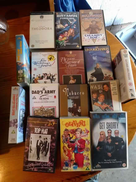 Photo of free VHS tapes (Lamborough Hill OX1) #1