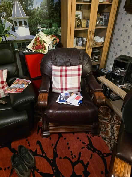 Photo of free Leather chairs (Mansfield NG19) #1
