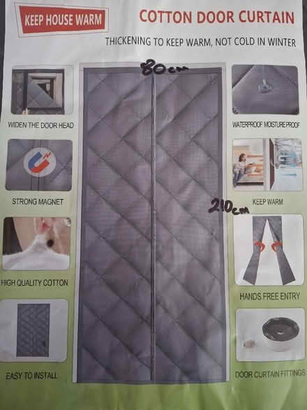 Photo of free New Thermal Door curtain (Woolston WA1) #1