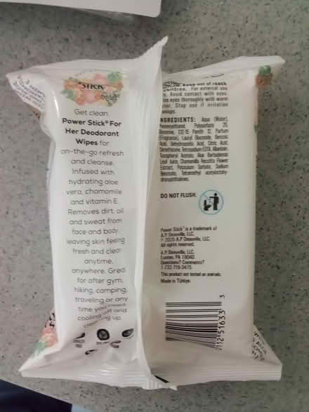Photo of free Deodorant Wipes (Winchester) #2