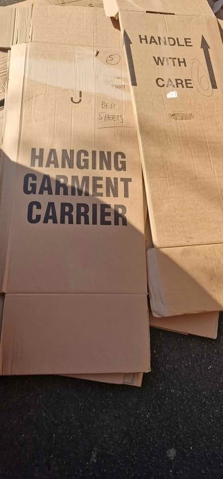 Photo of free Wardrobe boxes (Chessington KT9) #1