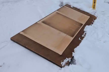 Photo of free Curb alert: 6ft hardwood tabletop (Carlingwood) #1