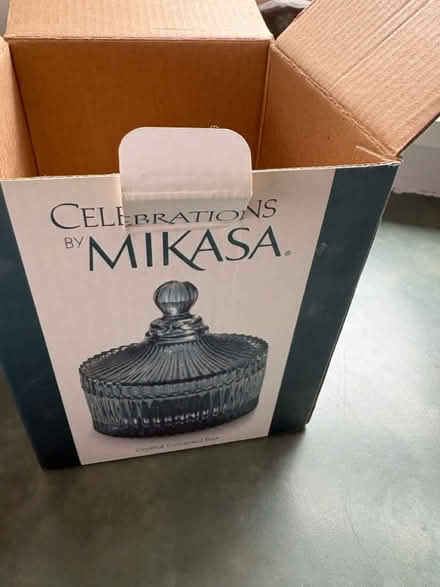 Photo of free Glass container. Mikasa (Simbury ct) #1