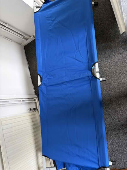 Photo of free Metal frame camp bed (Round Spinney) #1