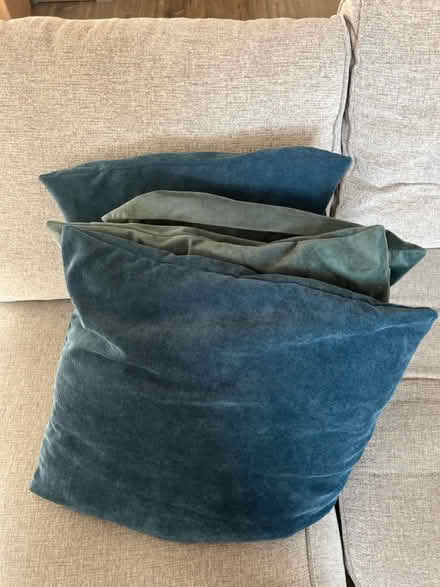 Photo of free Blue cushions (L8) #1