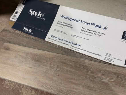 Photo of free Vinyl plank flooring (Laurel, MD) #2