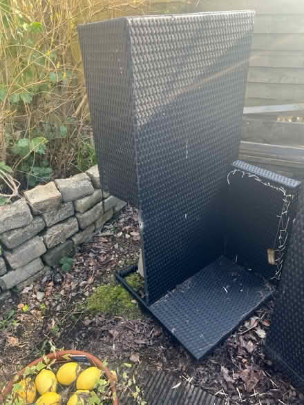 Photo of free L shaped garden benches (Lochfield Paisley) #2