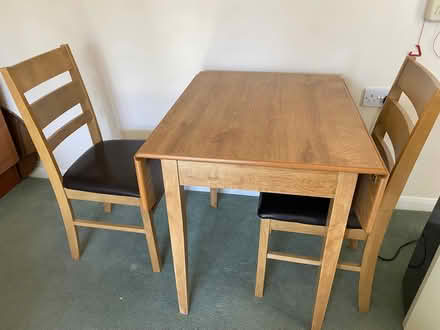 Photo of free Dining table and 4 chairs (Pass Courtyard LE65) #1