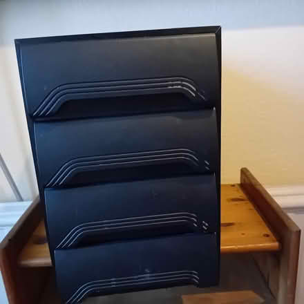 Photo of free 4 drawer cassette cabinet (Homerton E9) #1
