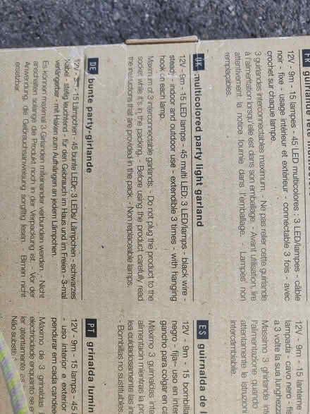 Photo of free Coloured festoon lights (Southwick BN42) #2