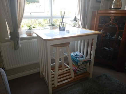 Photo of free Breakfast table with stool (Otley) #1