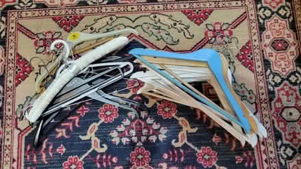Photo of free Clothes hangers: wooden and plastic (Beckenham BR3) #1