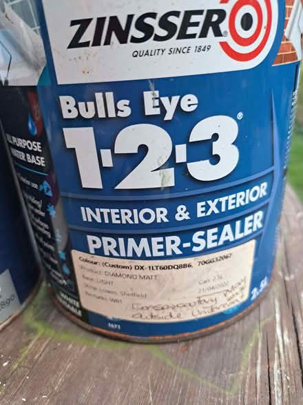 Photo of free Various paint (Dronfield S18) #2