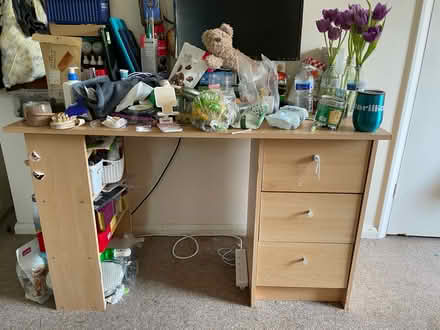 Photo of free Wooden study desk (CB3) #4