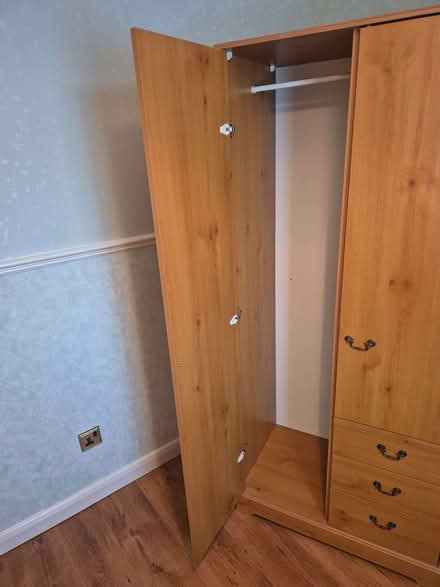 Photo of free Wardrobe and bedside cabinet (Aylesbury Vale HP21) #4