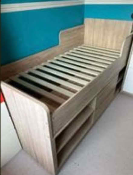 Photo of free Bed with storage (Barnston CH60) #1