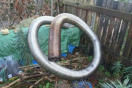 Photo of free 3.6mtrs 6" flexi flue liner (Brookhouse LA2) #1