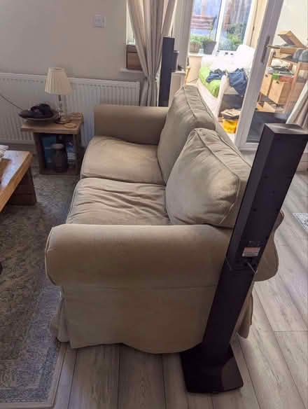 Photo of free Gray Dual Seater Sofa - Good Condition (Yate BS37) #3