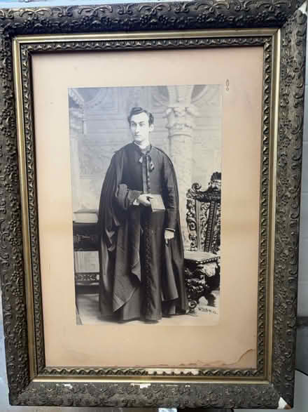 Photo of free Large Antique Framed Portrait (Belmont, MA) #1