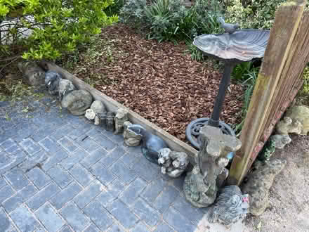 Photo of free Stone Garden Ornaments Bird Bath (Rhys Avenue N11) #1