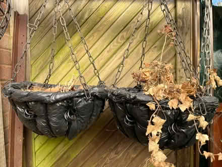 Photo of free Two hanging baskets (Bridgewood Gate ME5) #1