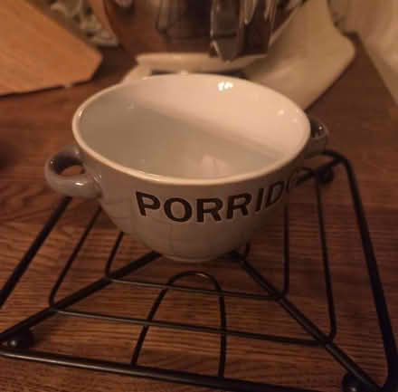 Photo of free Porrige Bowl (Lightwood ST3) #1