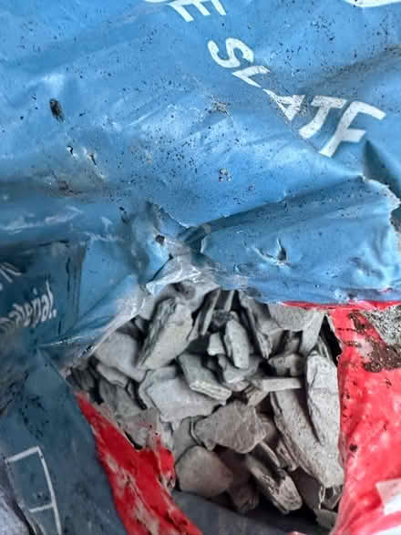 Photo of free Split Bag of Blue slate chopping (Colchester CO4) #2