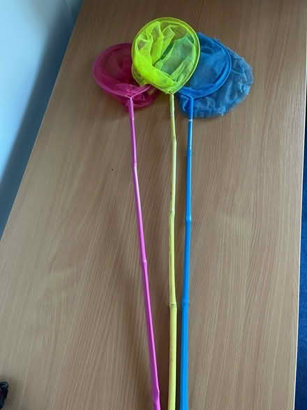 Photo of free Three children’s fishing nets. (Odd Down) #1