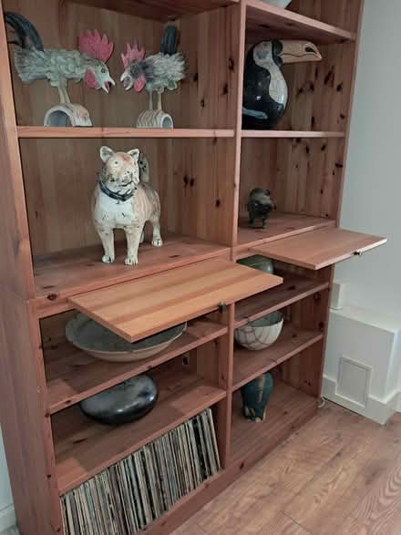Photo of free Large wooden shelf unit (KT3 3 New Malden) #1